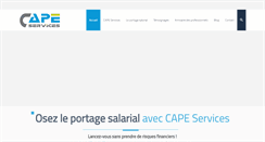 Desktop Screenshot of capeservices.fr